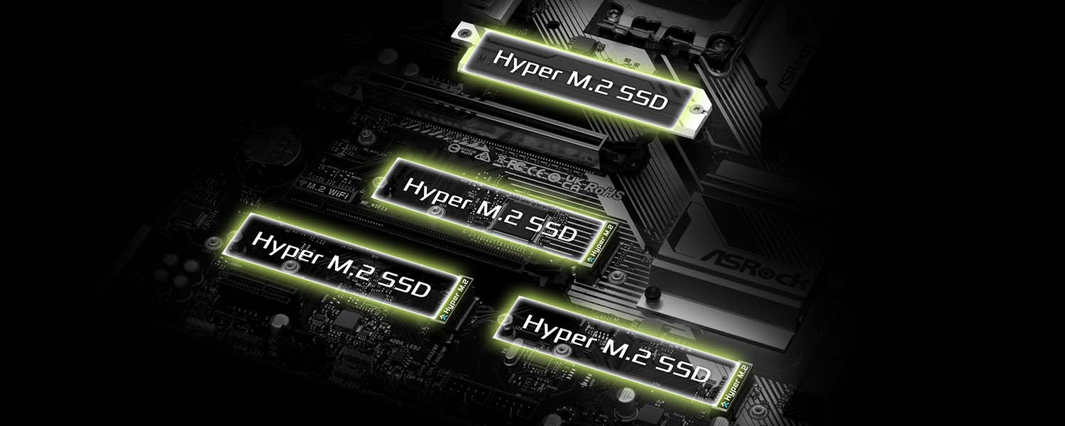 PCIe Gen4 x4 for SSD